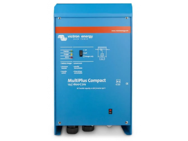 Victron Energy Multiplus İnvertör / Redresör C 12V/1600-70 Amper (CMP122160000)